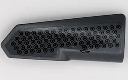 Technic, Panel Fairing #21 Very Small Smooth, Side B with Black Tread Plate Circles Pattern (Sticker) - Set 42080