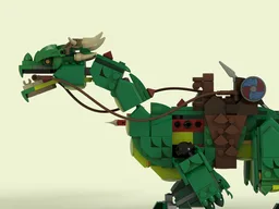 Medieval Dragon Saddle