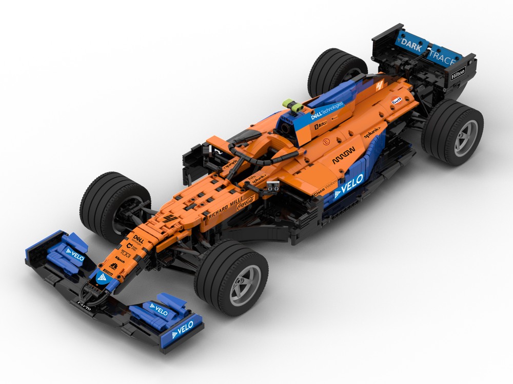Lego McLaren F1 MCL35M (Detailed Edition) Standard 2021 Livery 1:8 Scale