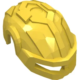 Large Figure Helmet / Yellow