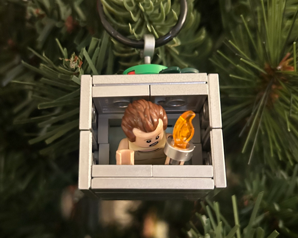 Lego Die Hard Christmas Ornament