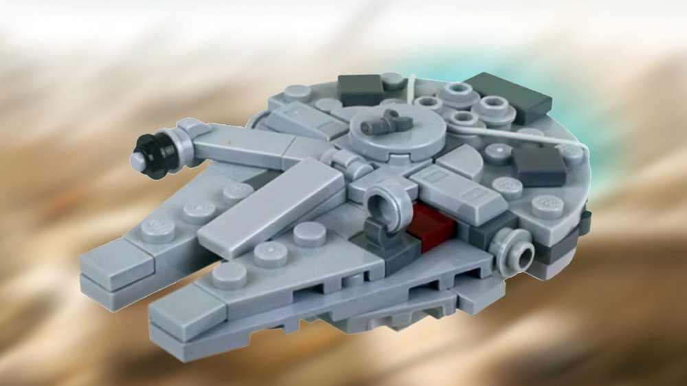 Lego 2bricks 1:360 Scale Falcon