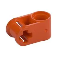 Technic Axle and Pin Connector Perpendicular / Reddish Orange