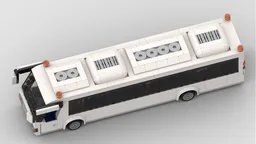 Airport shuttle bus