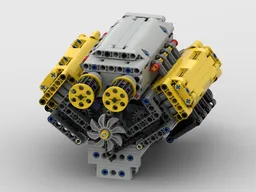 Crossplane V8 with natural Aspiration & removable Covers