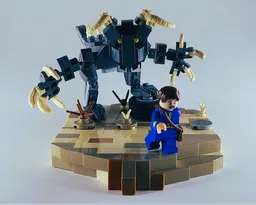 Fallout - Alpha Deathclaw MOC