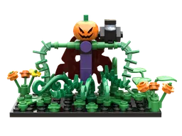 Halloween Pumpkin head