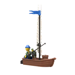 Fishing Boat (Pirate Theme)