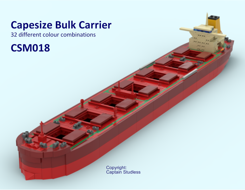 Lego Capesize Bulk Carrier - CSM018