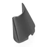 Cone Quarter 3 x 3 x 2 Hollow No Studs / Metallic Silver