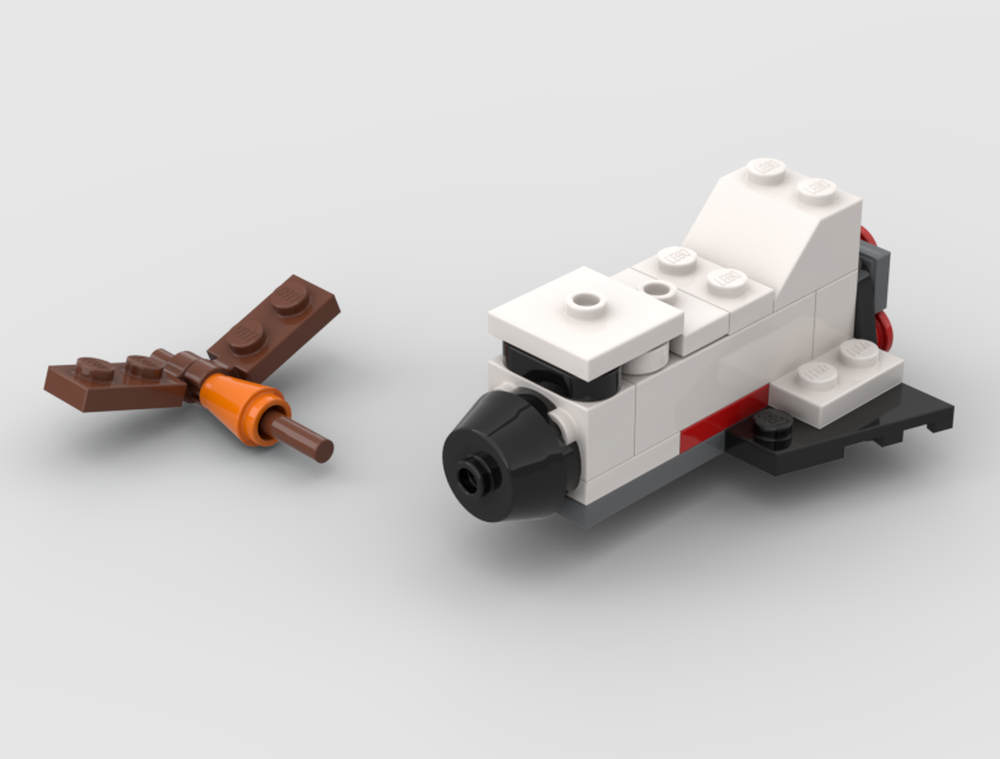 Lego 11012 Space Shuttle with Satellite