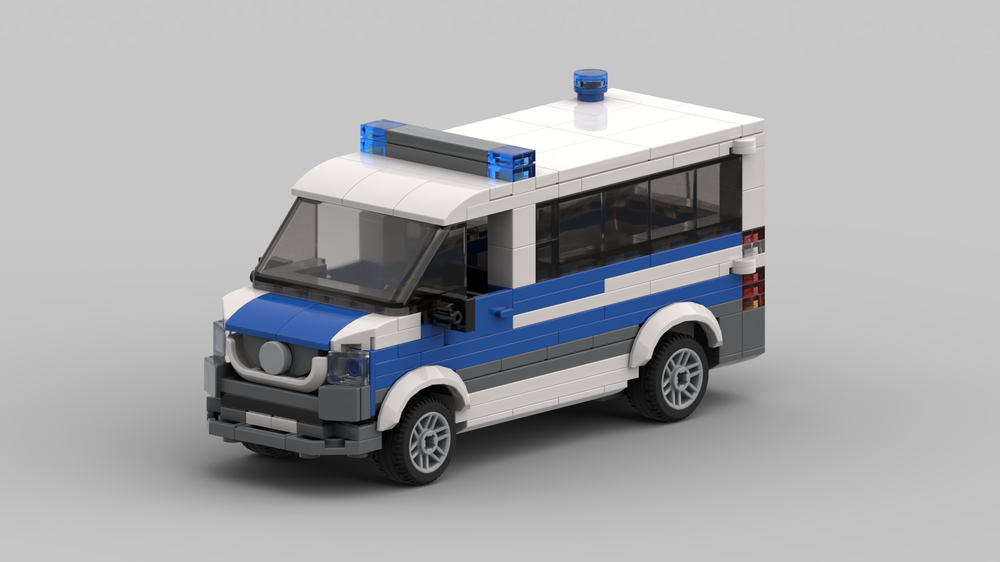 Lego Mercedes Benz Sprinter Polizei
