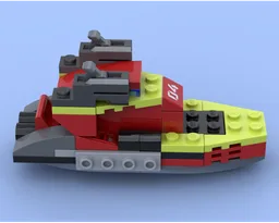 Compact Fire Resque Boat