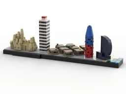 Barcelona Skyline