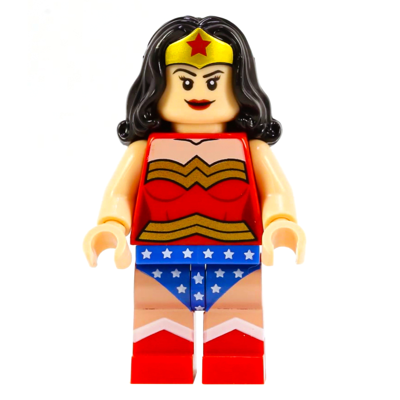Lego Wonder Woman - Hollow Stud Head