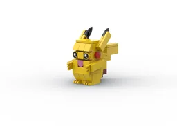 #025 Pikachu (updated)