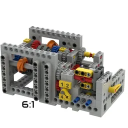 Four Speed Gearbox w 6:1 primary ratio