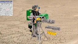 Spring Shooting Scale=1:10 - 30mm rotary gun concept