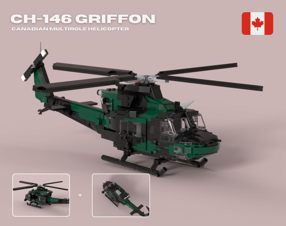 Lego CH-146 | Canadian Multirole Helicopter