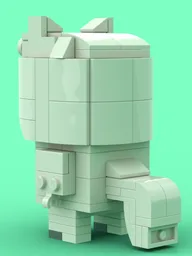 Arctic Fox Suit Brickheadz
