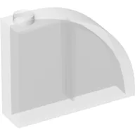 Brick Curved 1 x 4 x 2 2/3 / Trans-Clear