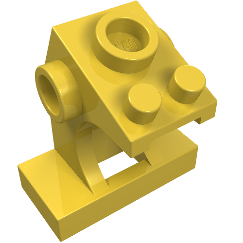 Lego Equipment Control Panel / Yellow