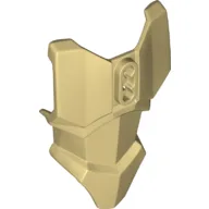 Large Figure Torso Cover, Armour with 2 Chest Holes and Ball Joint Socket / Tan
