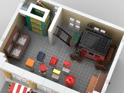Modular Post Office in Neoclassical style