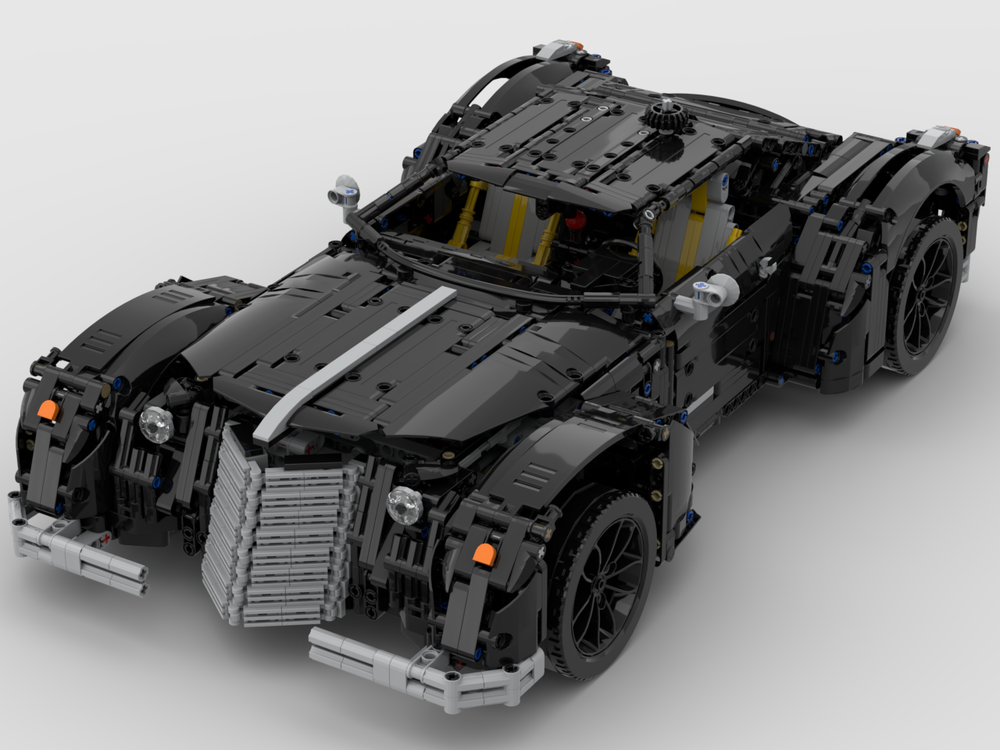 Lego GTA2 Z-Type Zaibatsu v2 (Remake)