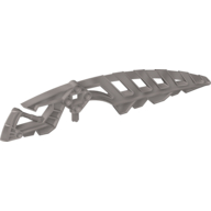 Lego Large Figure Weapon Sword, Lava Greatsword / Shield Half (Toa Lhikan)