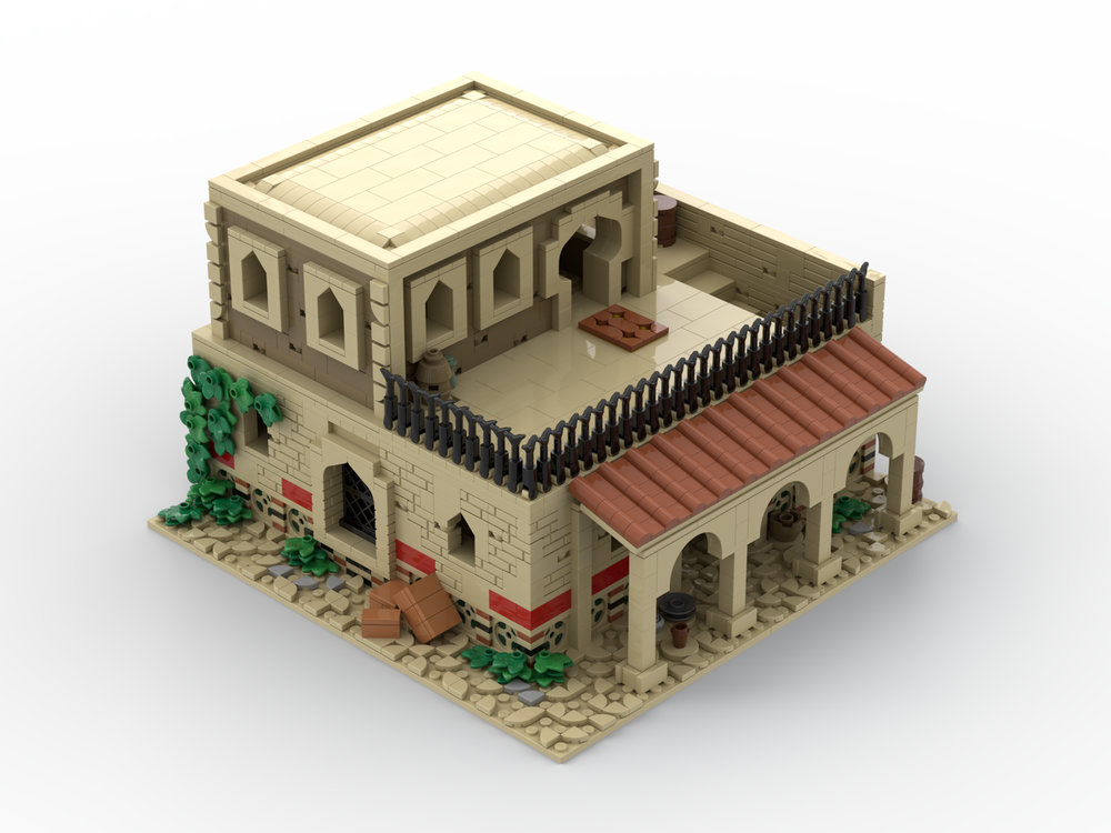 Lego Age of Empires - House 2 (Middle Eastern)