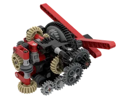 Full Compact 3-Hand Clockwork + Motor