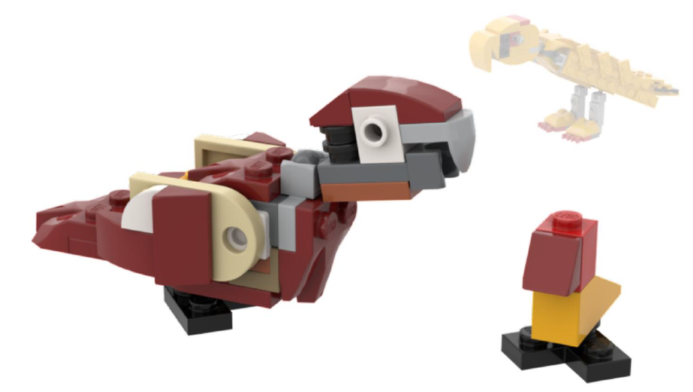 Lego 31112 - Parrot Family