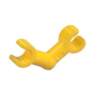 Lego Arm Skeleton [Bent / 2 Clips] / Yellow