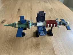 Salyut 7 docking – 1:110