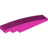 Lego Brick Curved 1 x 6 / Dark Pink