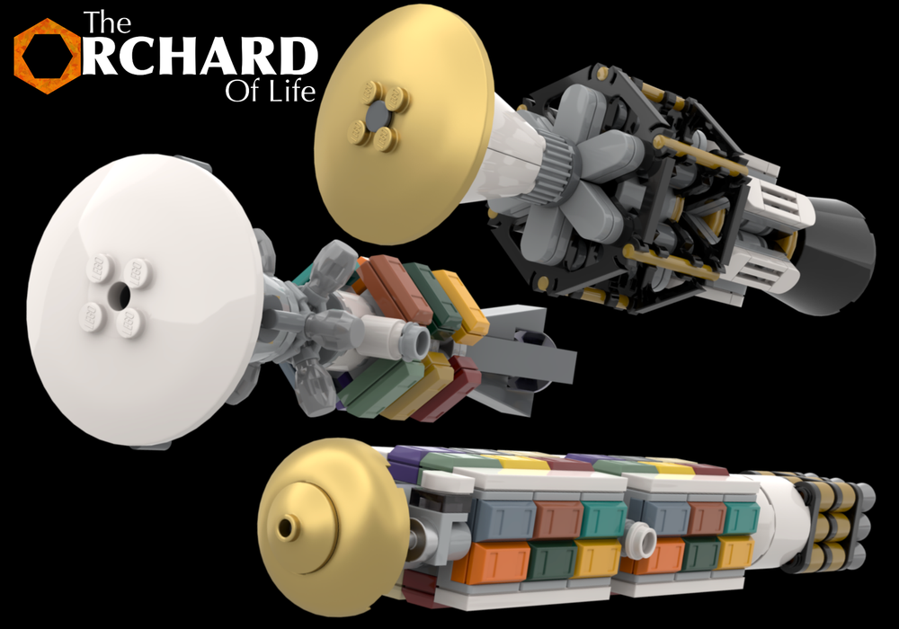 Lego Sci Fi Heavy Cargo Ships