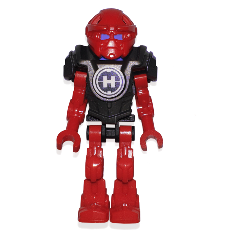 Lego Furno in Pearl Dark Gray Armor, Blue Head