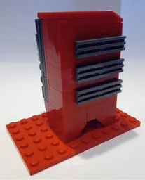 Red vending machine