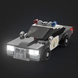 Vintage Police Car [Outdated; Remake available]