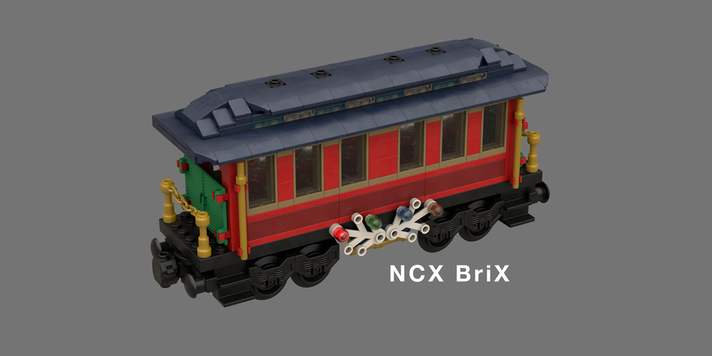 Lego Christmas Passenger Car