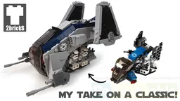 Imperial Dropship (Set 7667 modern reimagining!)