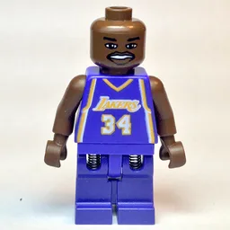 Shaquille O'Neal, Los Angeles Lakers #34, Violet