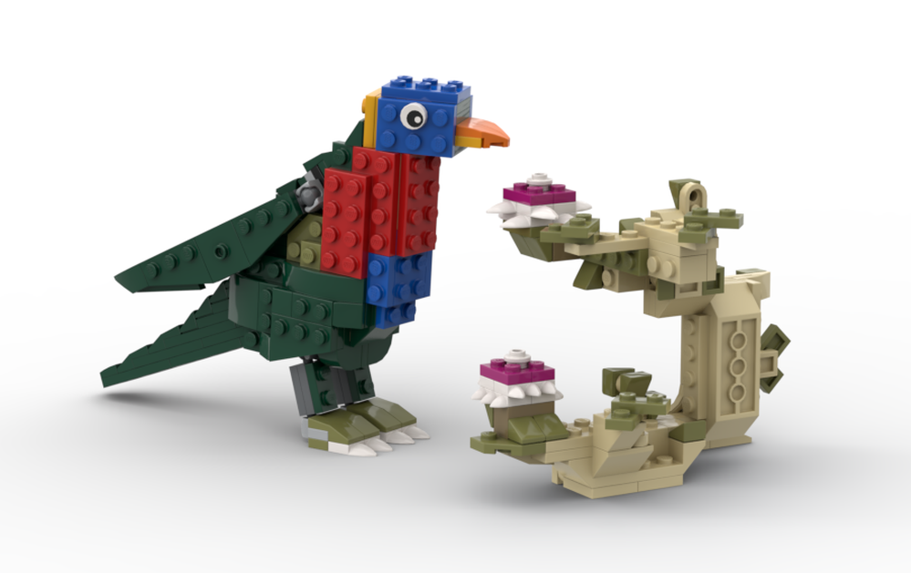 Lego 31121 rainbow lorikeet