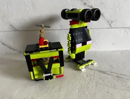 Lego 77237 cable car and middle tower