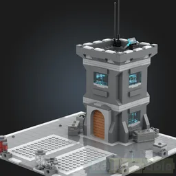 Modular Coruscant tower