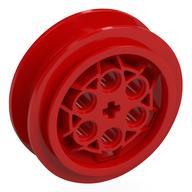 Lego Wheel 43.2 x 18 with Flush Axle Stem / Red