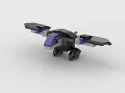 mini pteradactyl from LEGO Marvel set 76204: Black Panther Mech armor