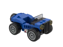 Blue Willy's jeep