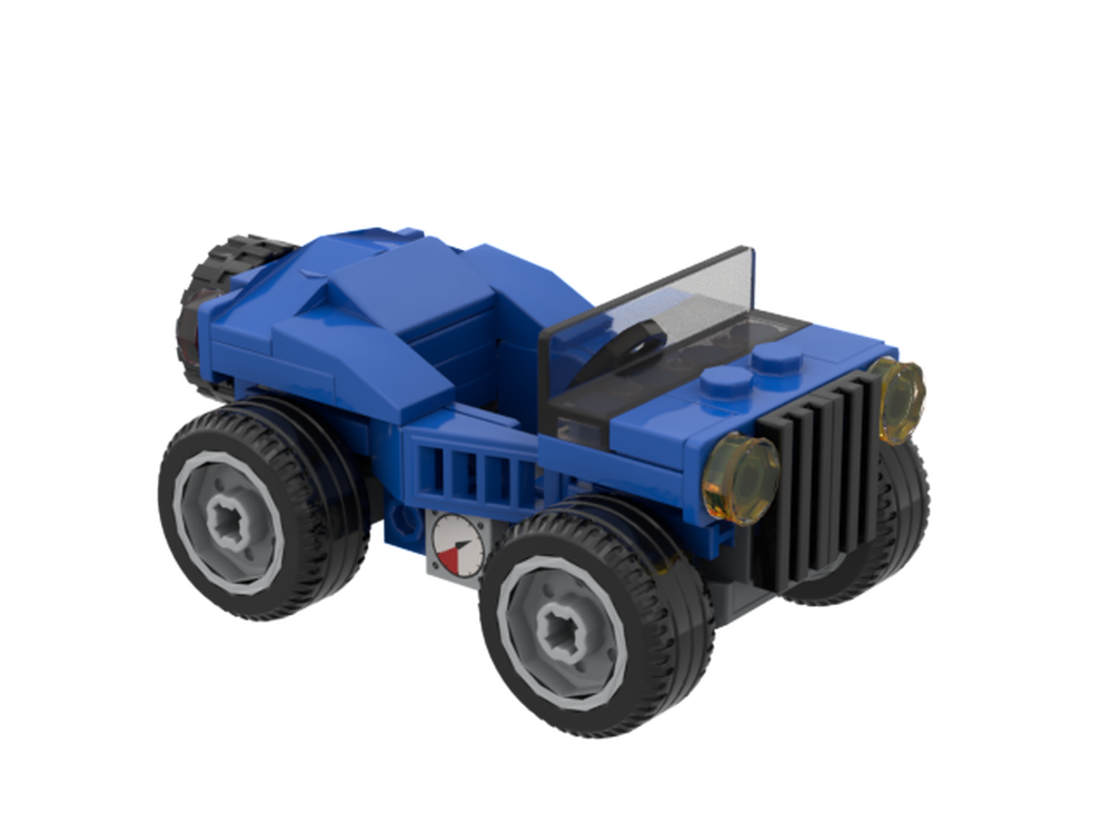 Lego Blue Willy's jeep
